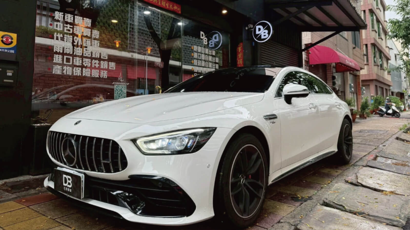 看到 Benz GT43 的第一眼，他沒有再比較：一筆長期租賃就這樣定了圖片