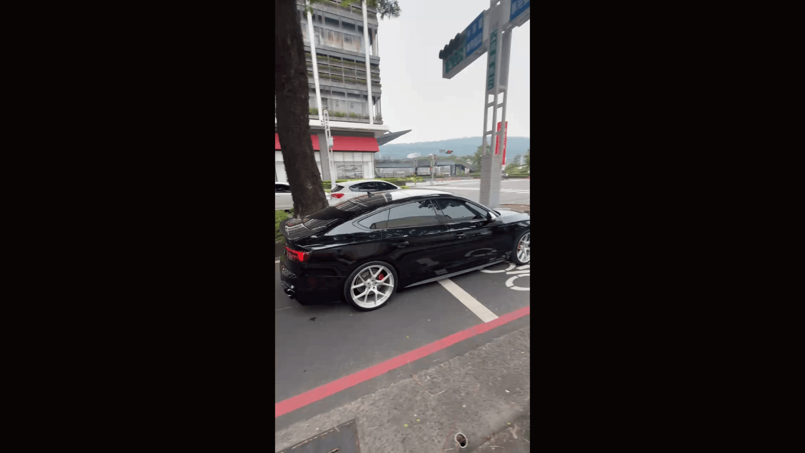 高鐵一下站，Audi S5 已經接上行程｜台中王主管的高雄高球商務日圖片